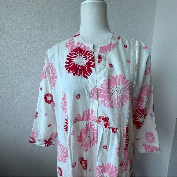 Ro's Garden Giselle Rose Pink Floral Floral Accents Dress SIZE XS NEW - Picture 4 of 16